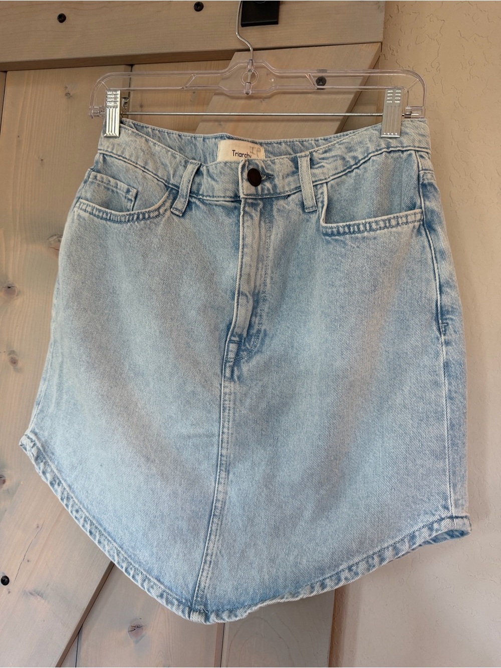Triarchy MS Hart Denim Petal Skirt